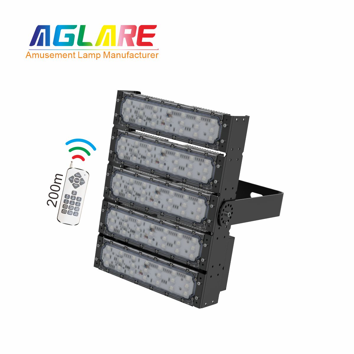 250W LED彩色投光灯RGB景观灯户外射灯带？仄