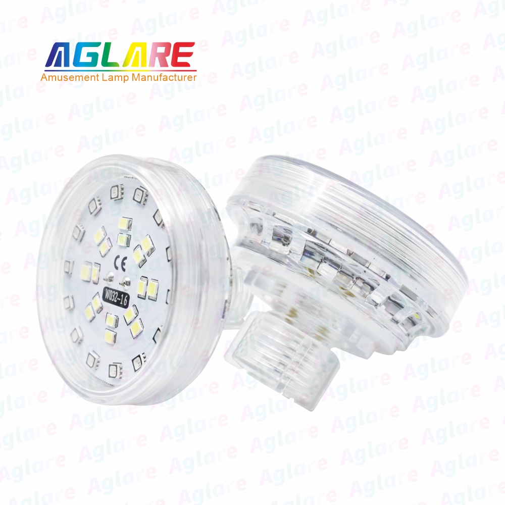 新型DW032 60mm 1-16自动程序RGB+W LED游乐场灯，用于娱乐照明