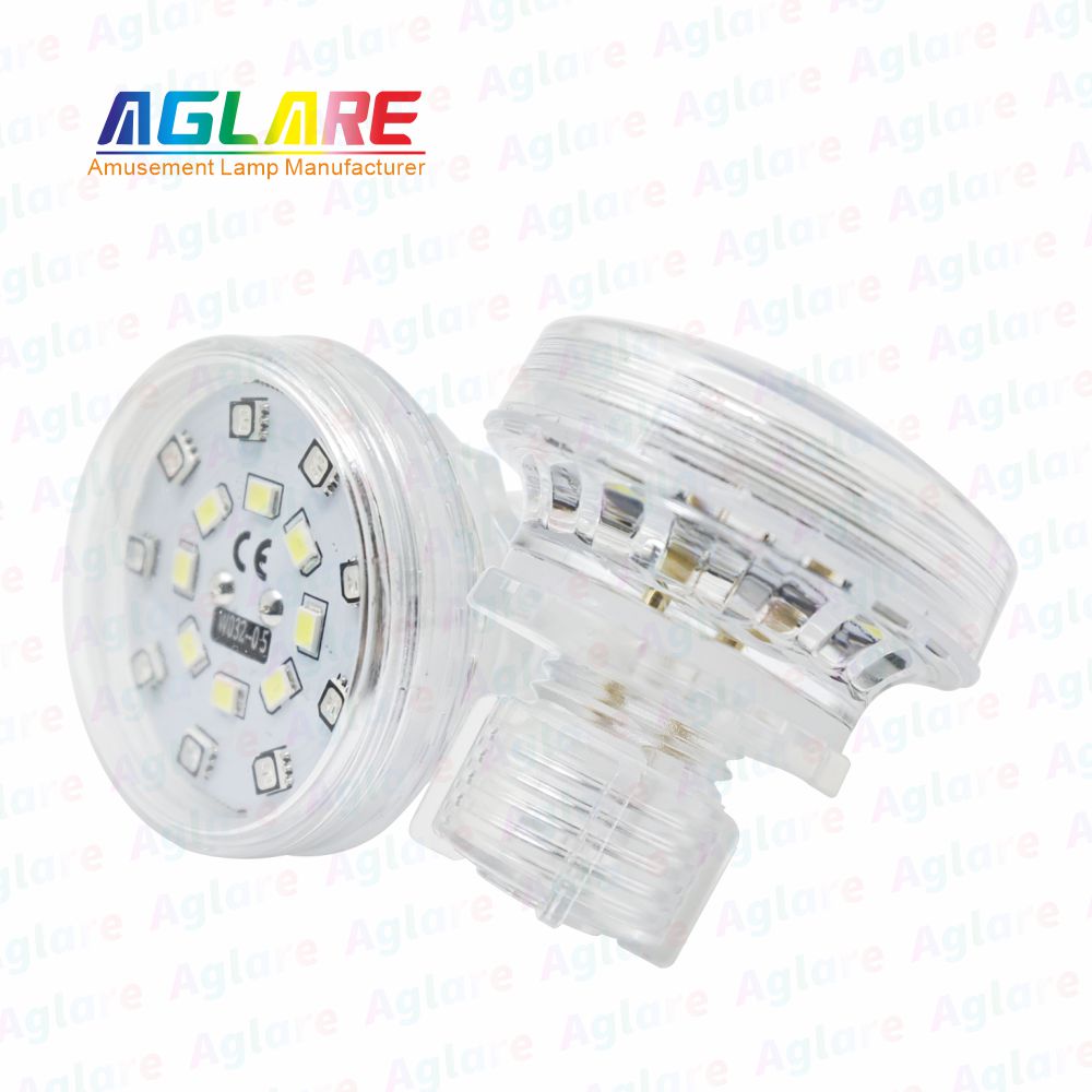 DW002程序1-16，AC24V 38mm RGB+W LED灯用于游乐设施